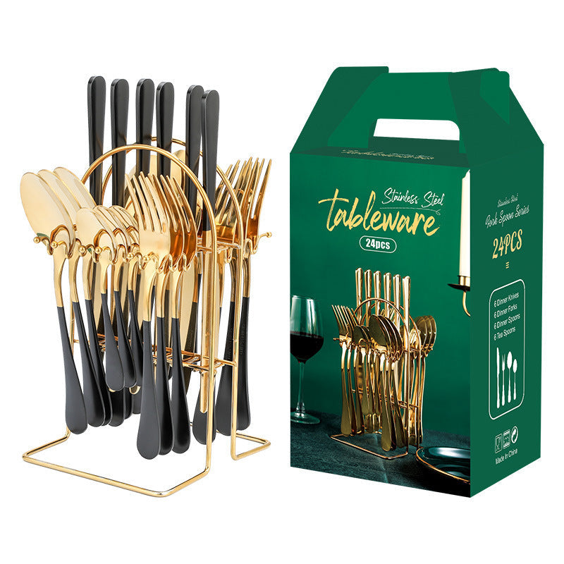 Luxury Gold Cutlery Set