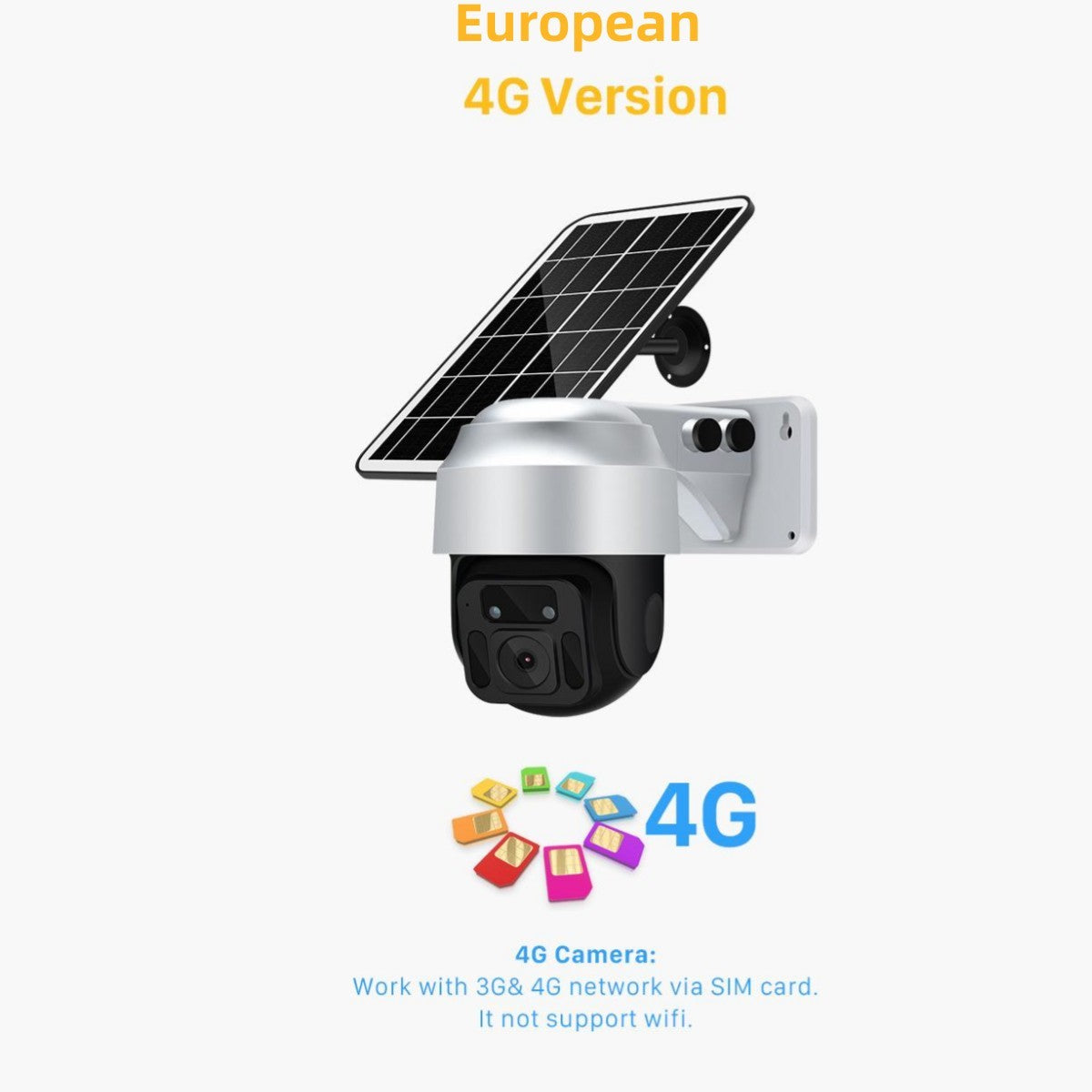 Solar WiFi Security Camera