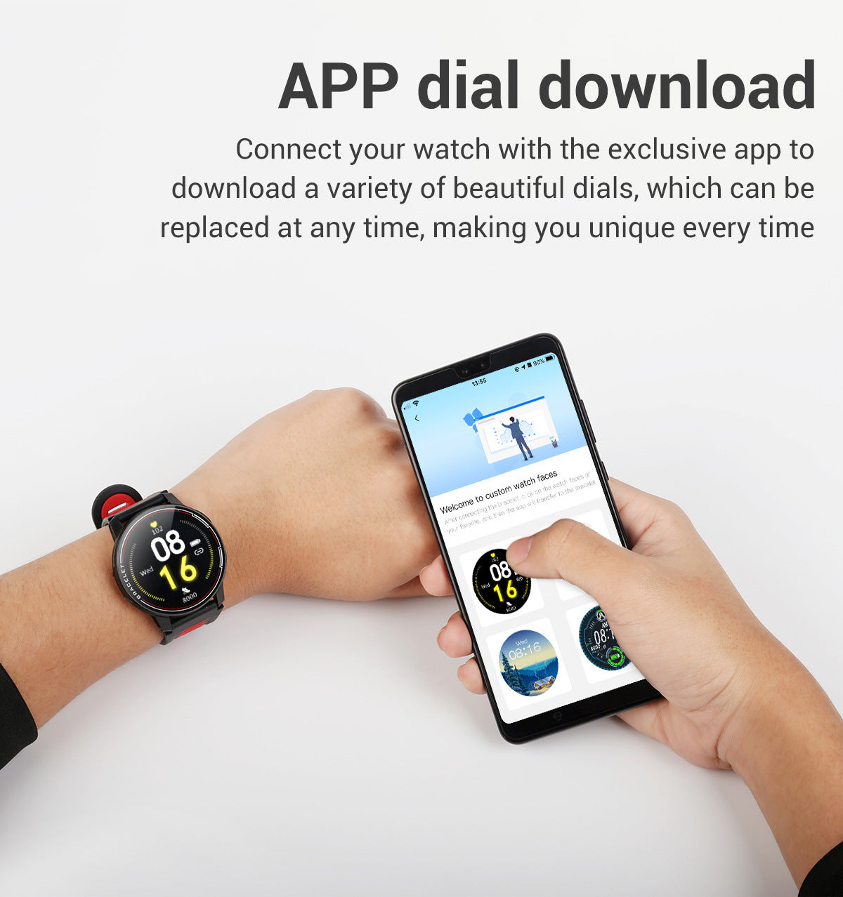 Full-Touch Sports Smartwatch