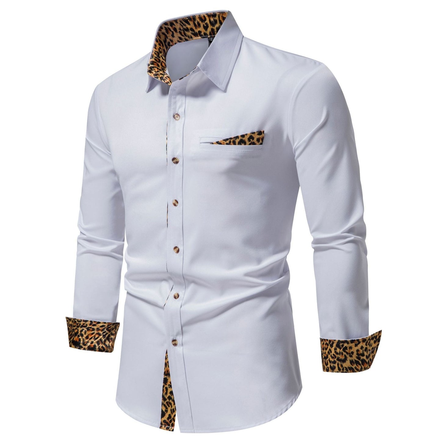 Men's Color Matching Shirt