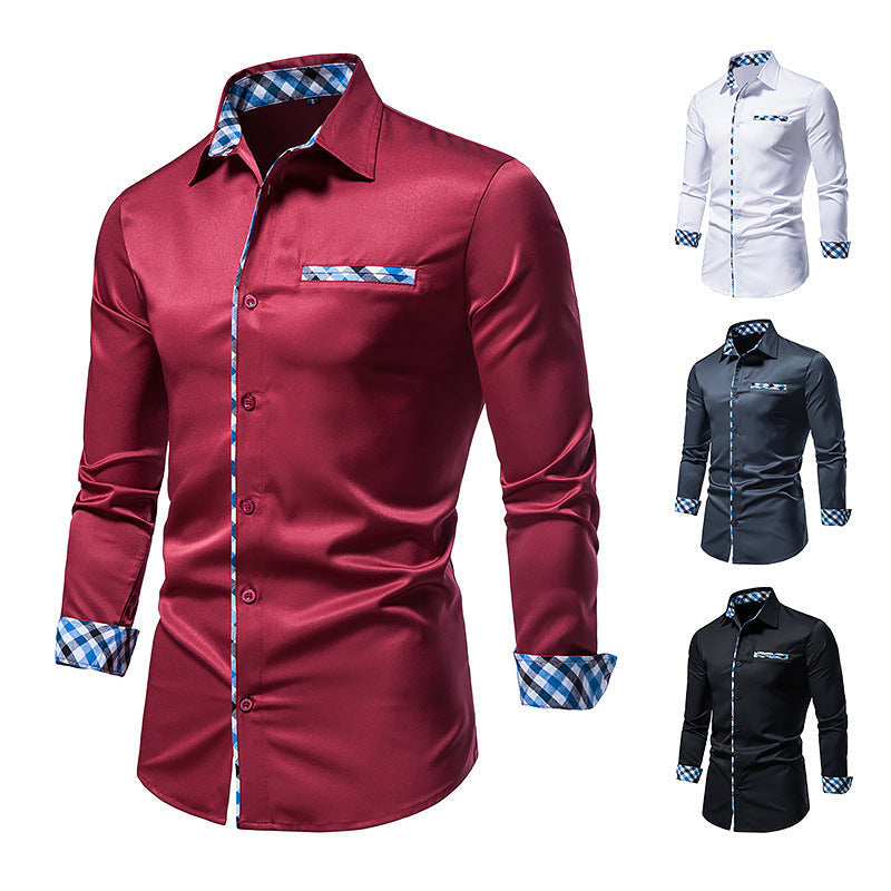 Men's Long Sleeve Button Shirt