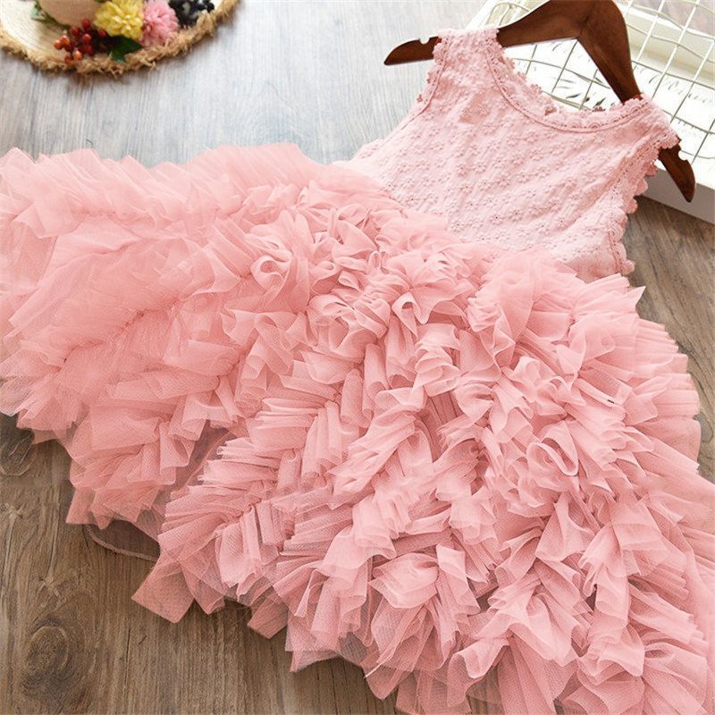 Autumn Lace Princess Dress Girls
