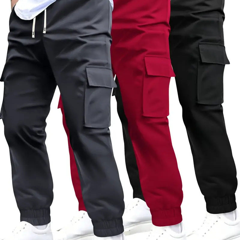 Men's Multi-pocket Workwear Trousers