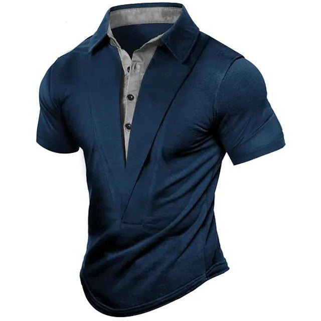 Plus Size Summer Outdoor Retro Shirt