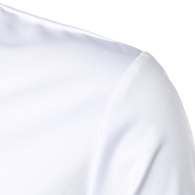 Men's Autumn Winter Patchwork Shirt