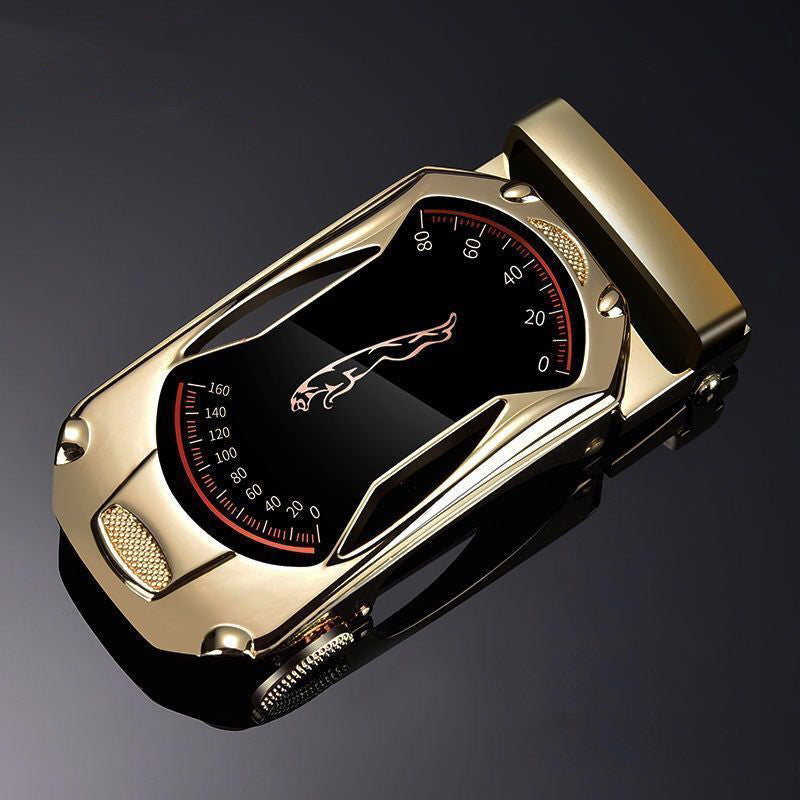 Men's Automatic Buckle Business Belt