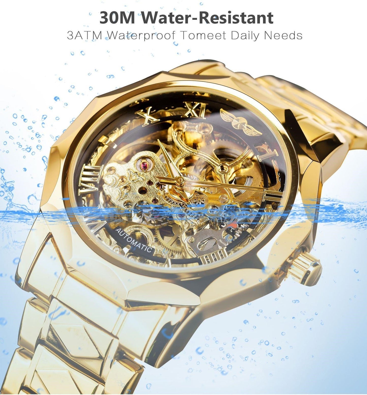 Retro Luxury Men's Automatic Mechanical Watch