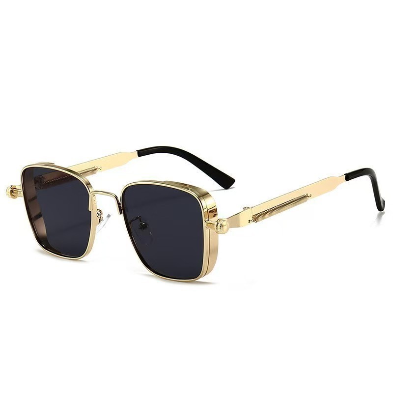 Men's Retro Metal UV Sunglasses