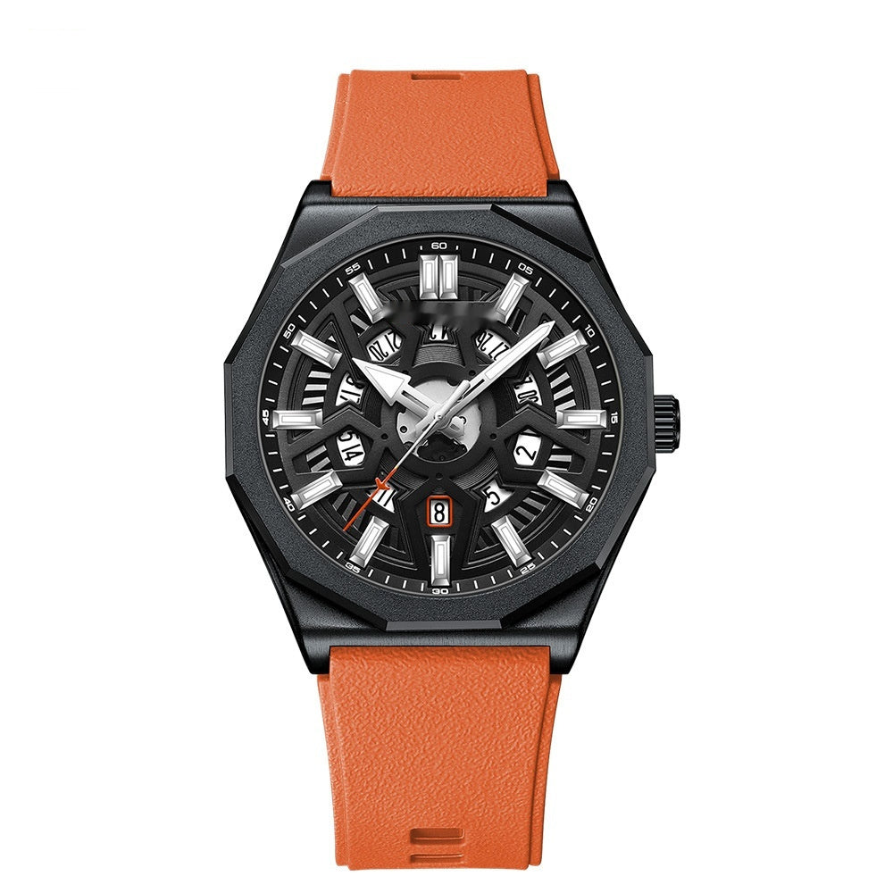 Men's Calendar Quartz Fashion Casual Watch