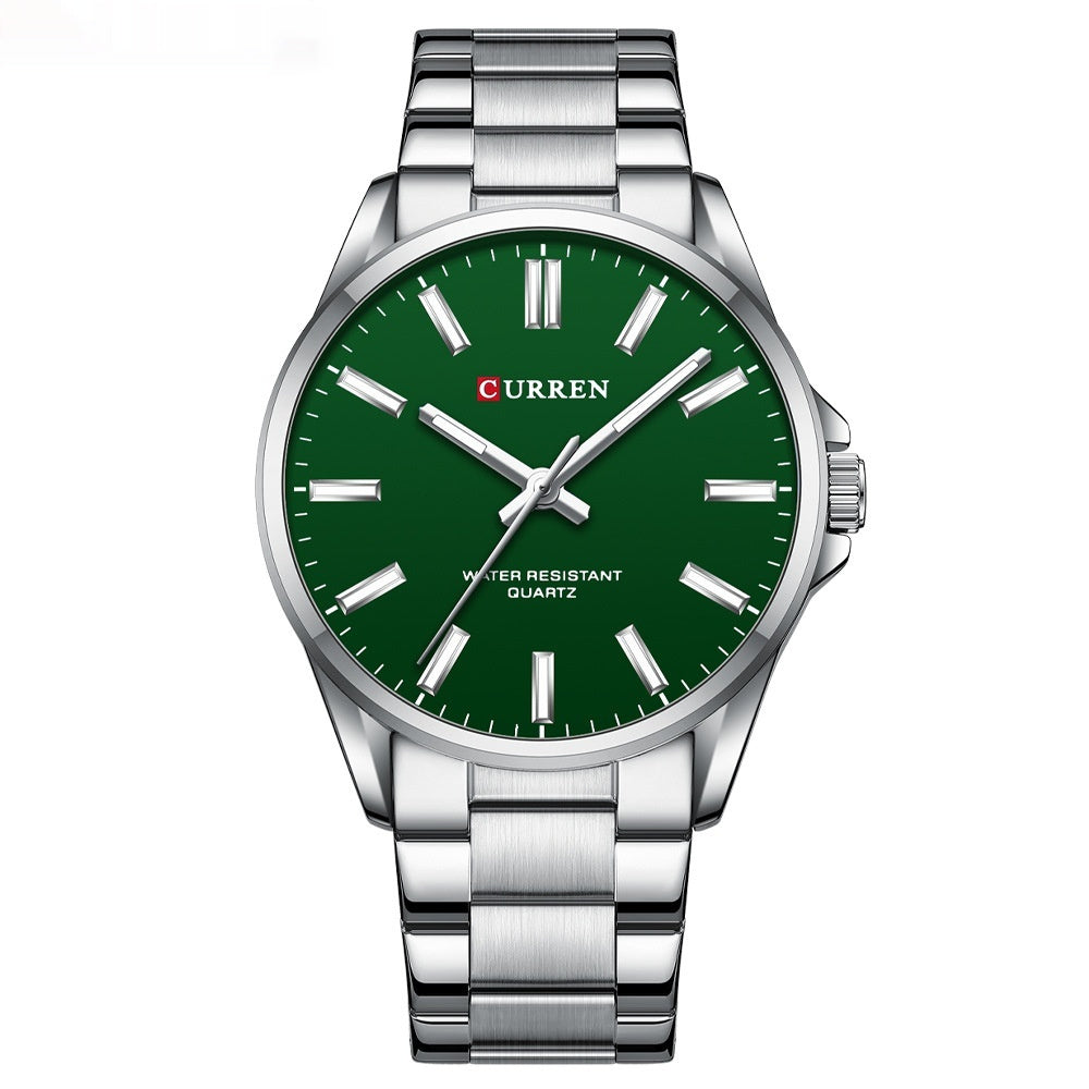 Men's Steel Strap Business Watch