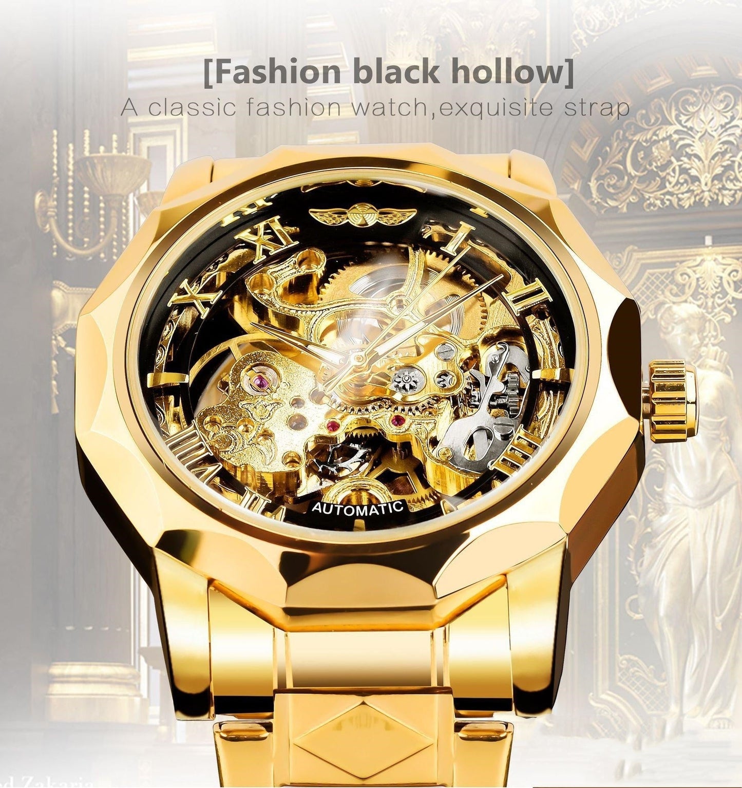 Retro Luxury Men's Automatic Mechanical Watch