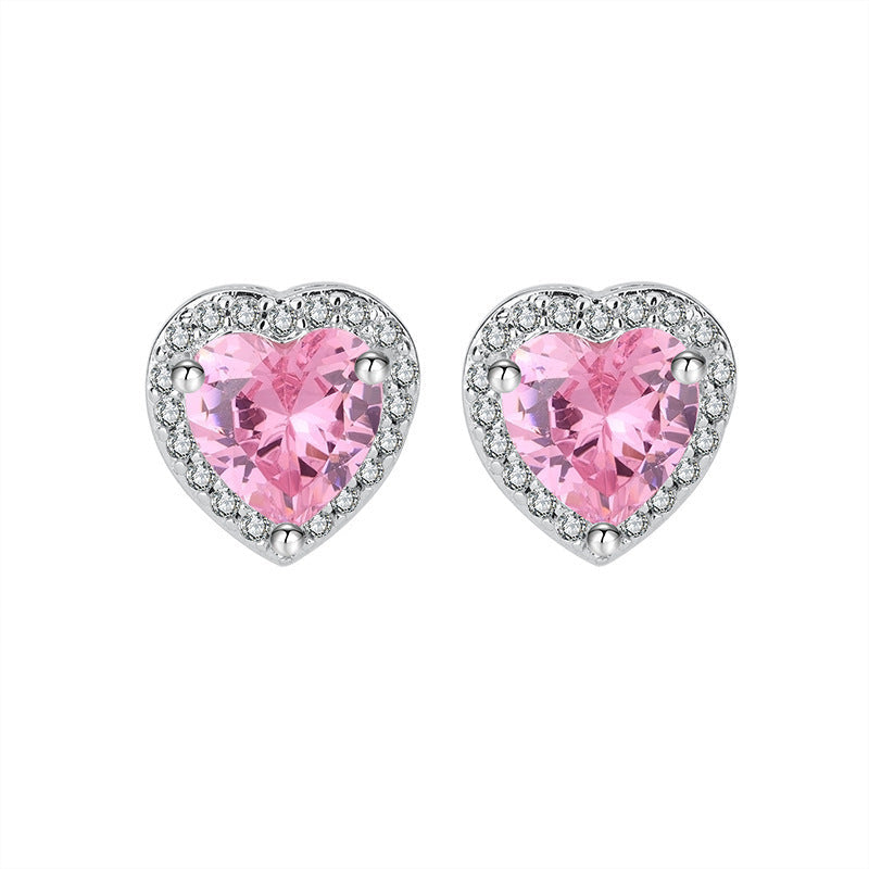 Women's Zircon Necklace Set