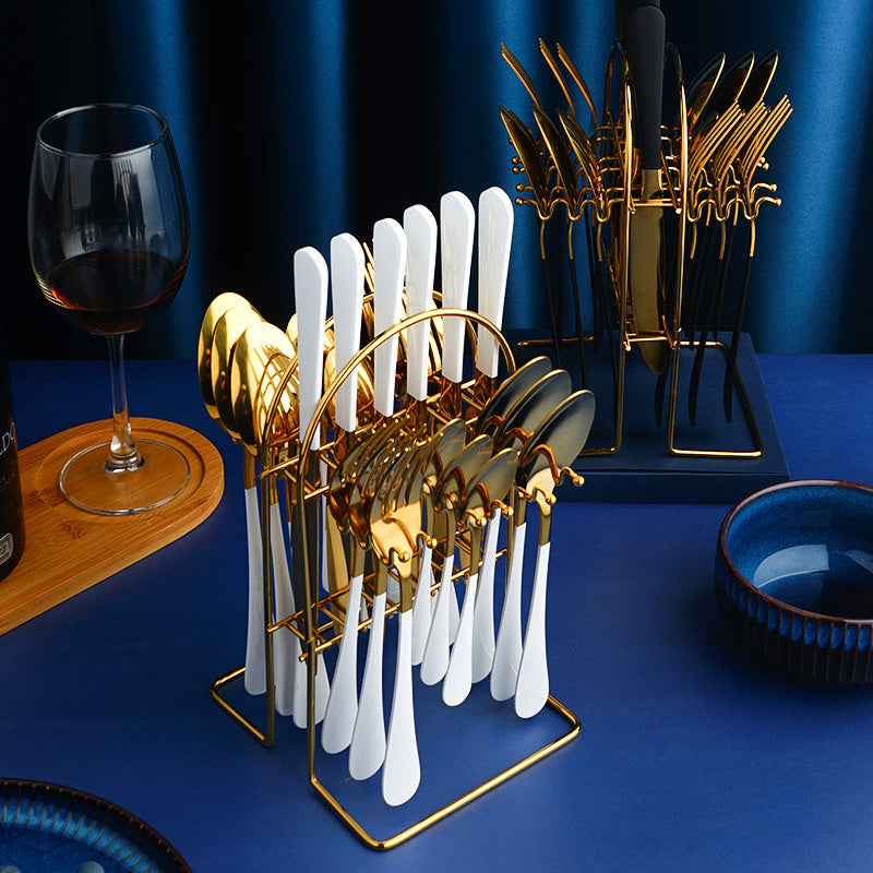 Luxury Gold Cutlery Set