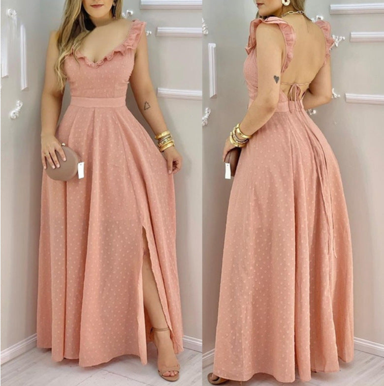 Flowing Solid Dress