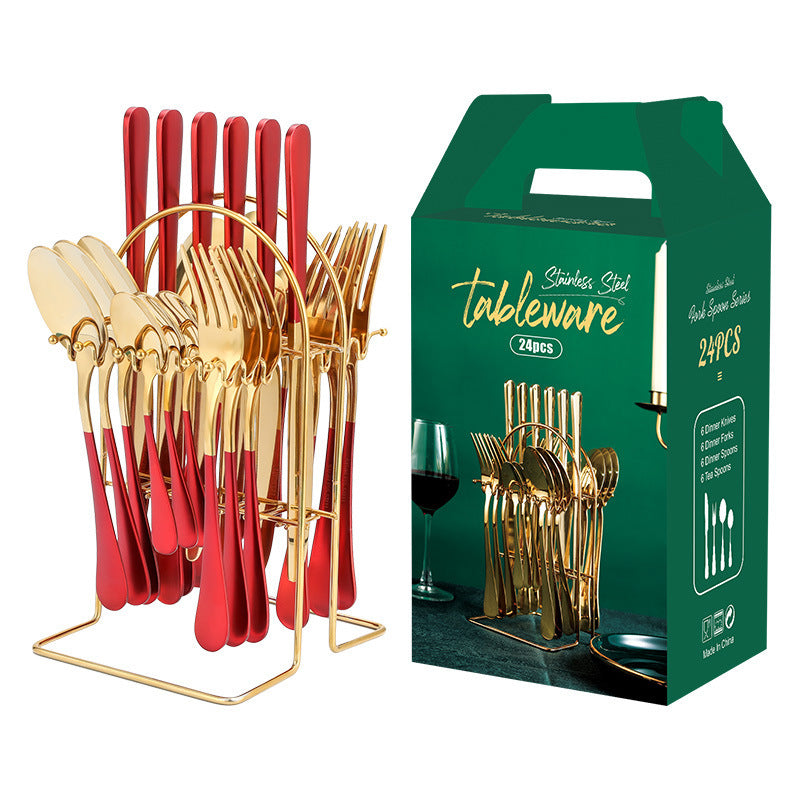 Luxury Gold Cutlery Set