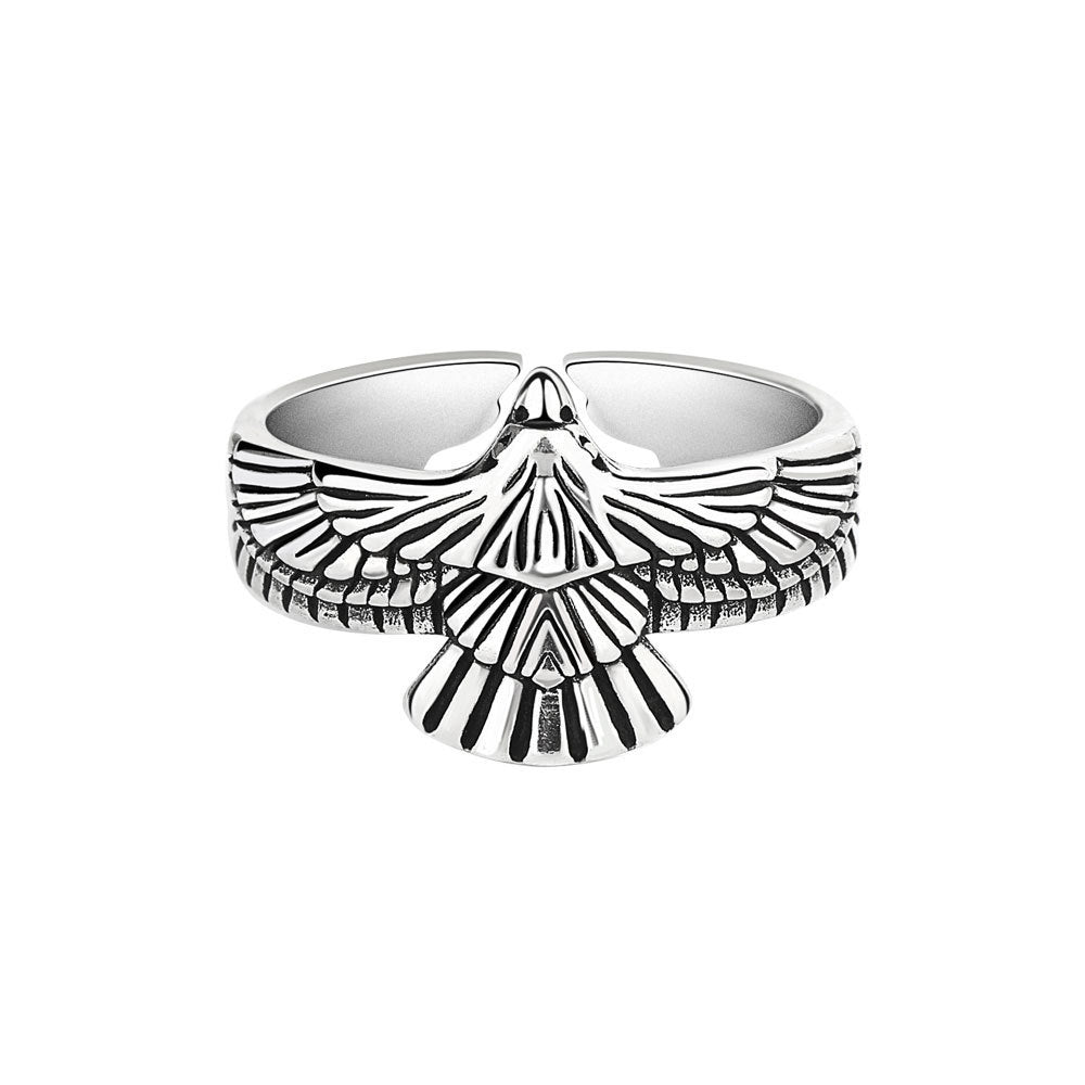 S925 Sterling Silver Eagle Ring