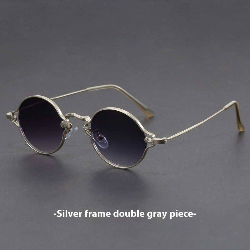 Retro American Style Round Sunglasses