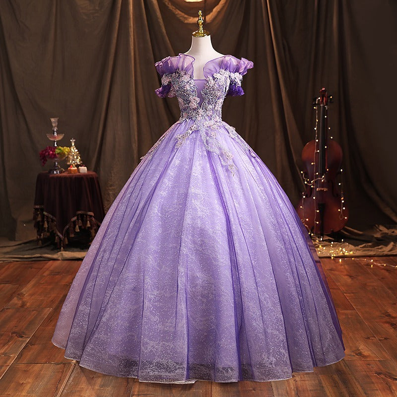 Elegant Solo Performance Dress