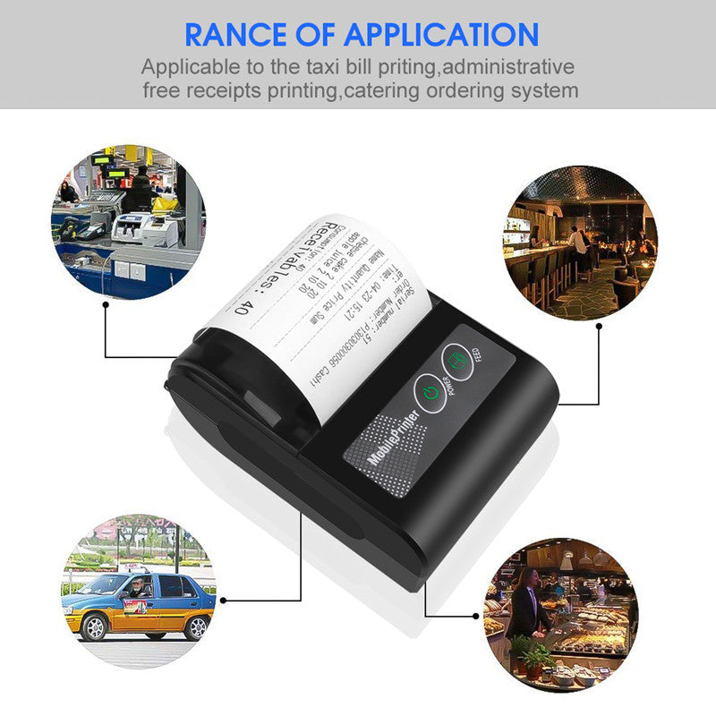 Portable Bluetooth Thermal Printer