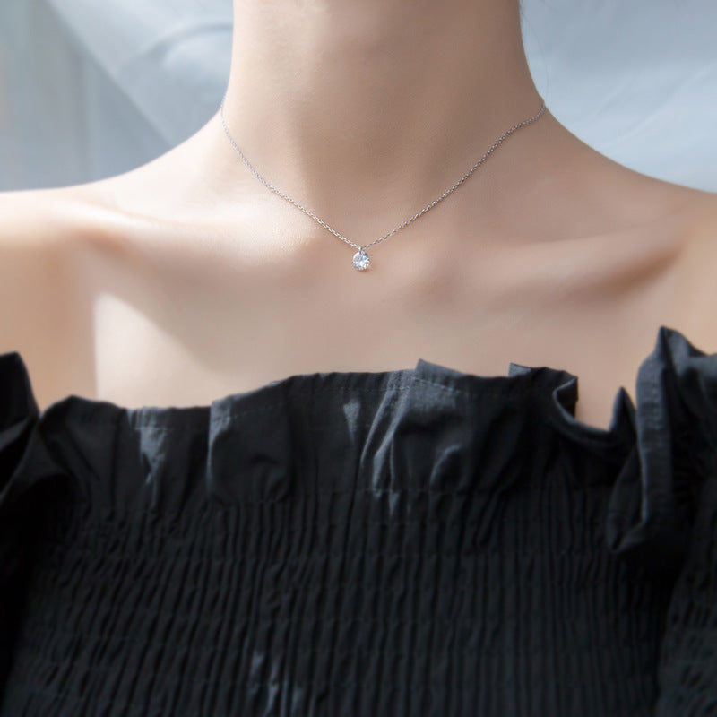 S925 silver necklace pendant