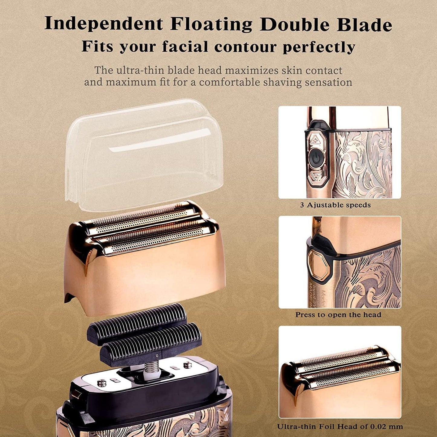 Digital Display Multi Shaver Set