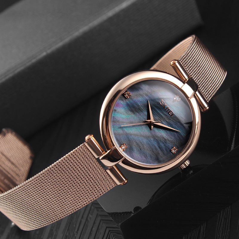 Ladies Elegant Waterproof Quartz Watch