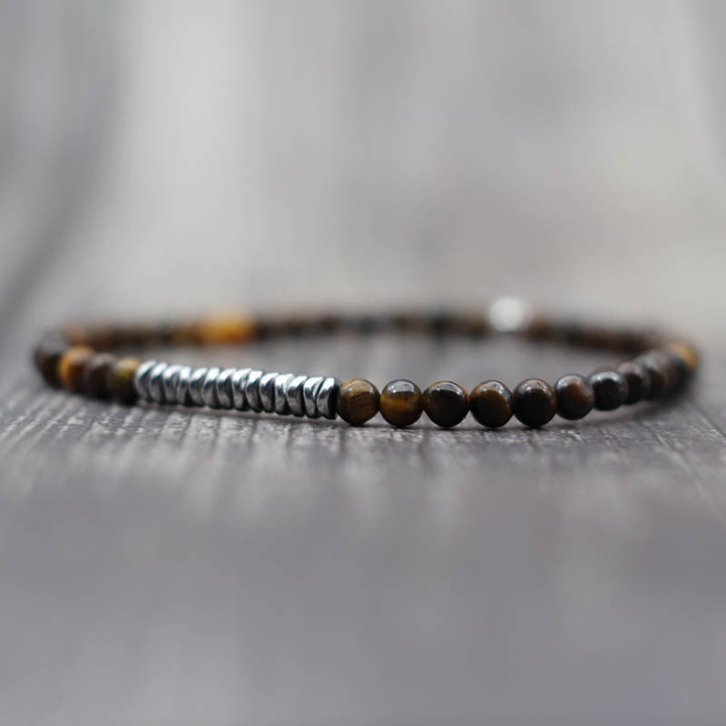 S925 Silver Natural Stone Bracelet
