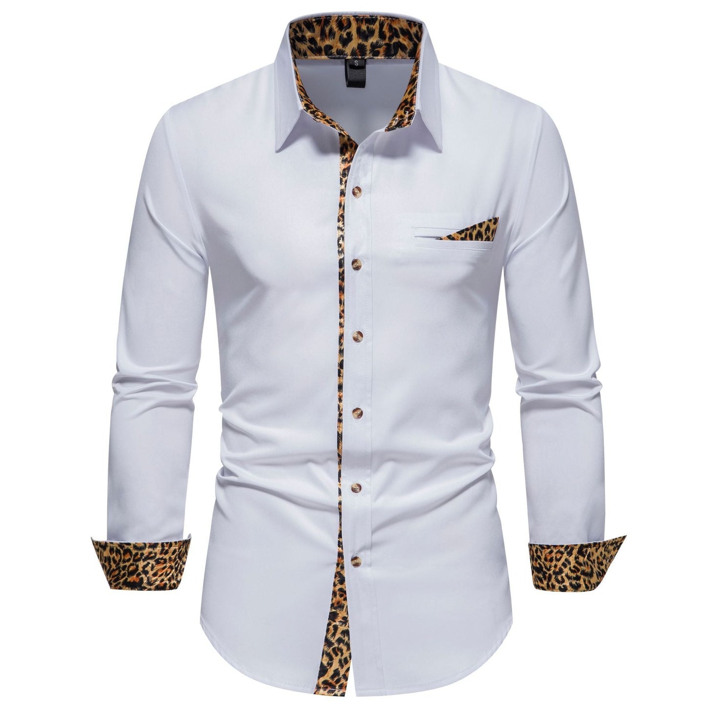 Men's Color Matching Shirt