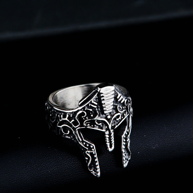 Warrior Mask Ring, Fashionable Style