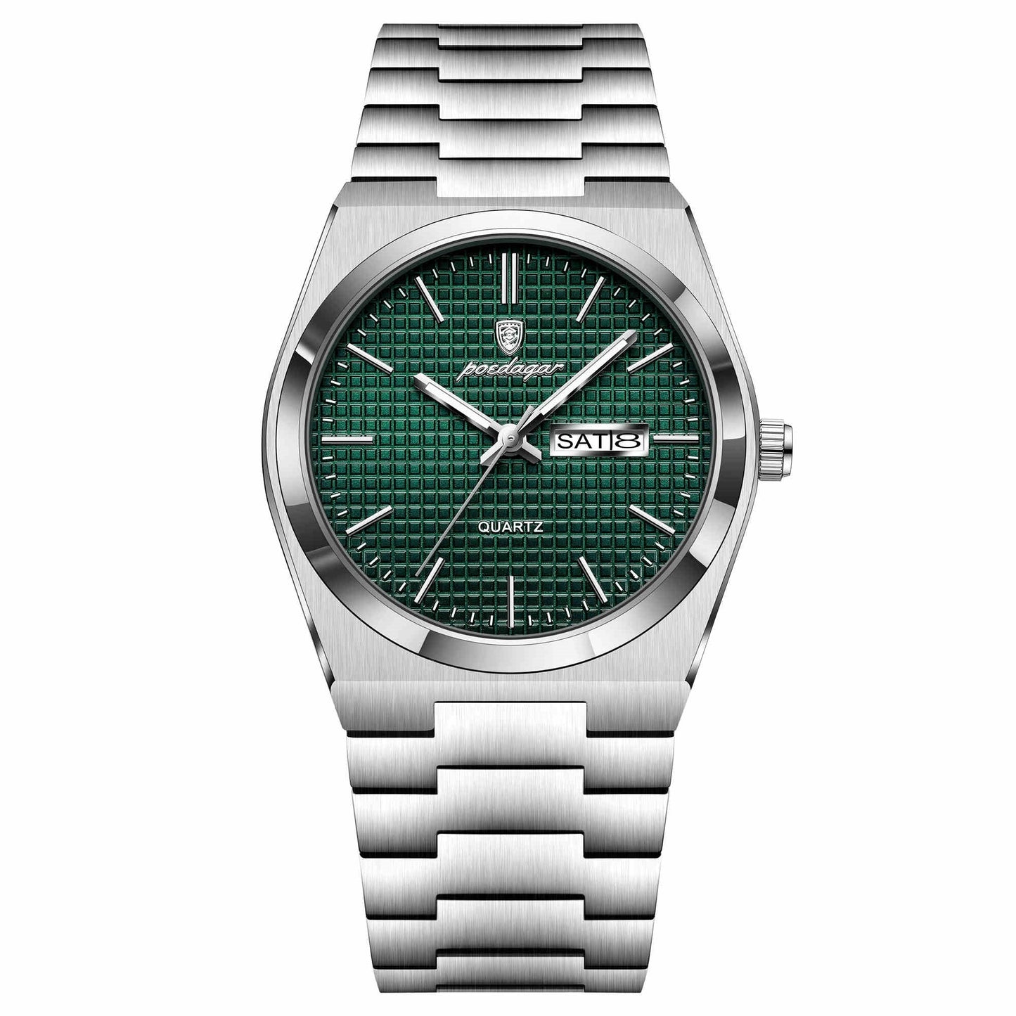 Fashion Waterproof Calendar Glow Watch