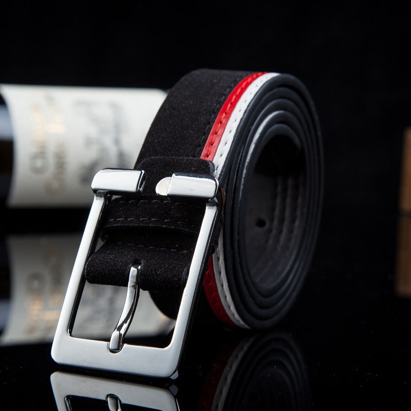 Men's Alloy Pin Buckle Belt