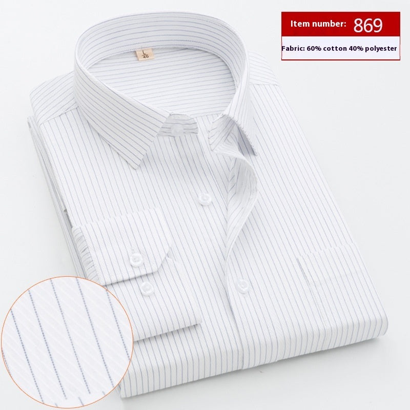 Men's Long Sleeve Spring and Autumn Loose Shirt