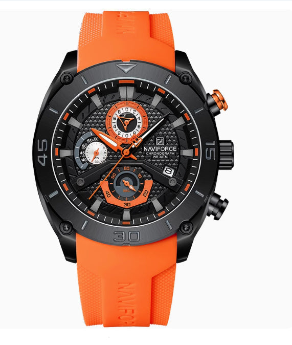 Youth Outdoor Sports Silicone Waterproof Watch