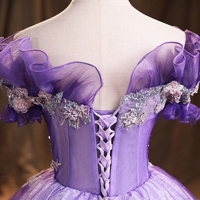Elegant Solo Performance Dress
