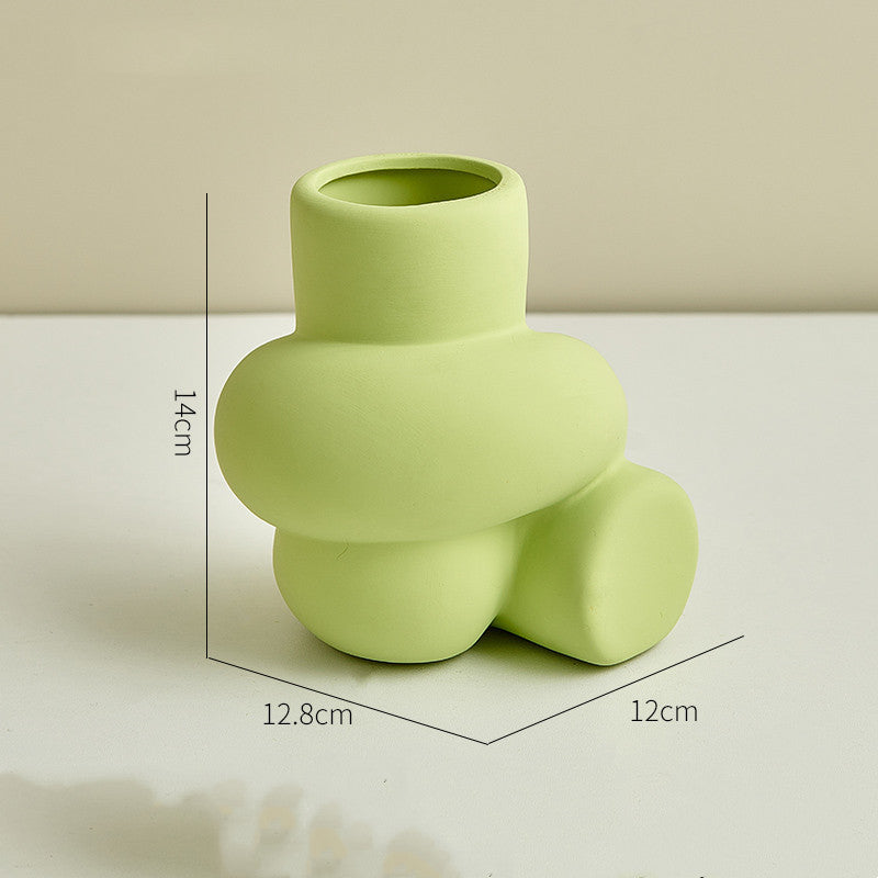 Modern Abstract Art Vase