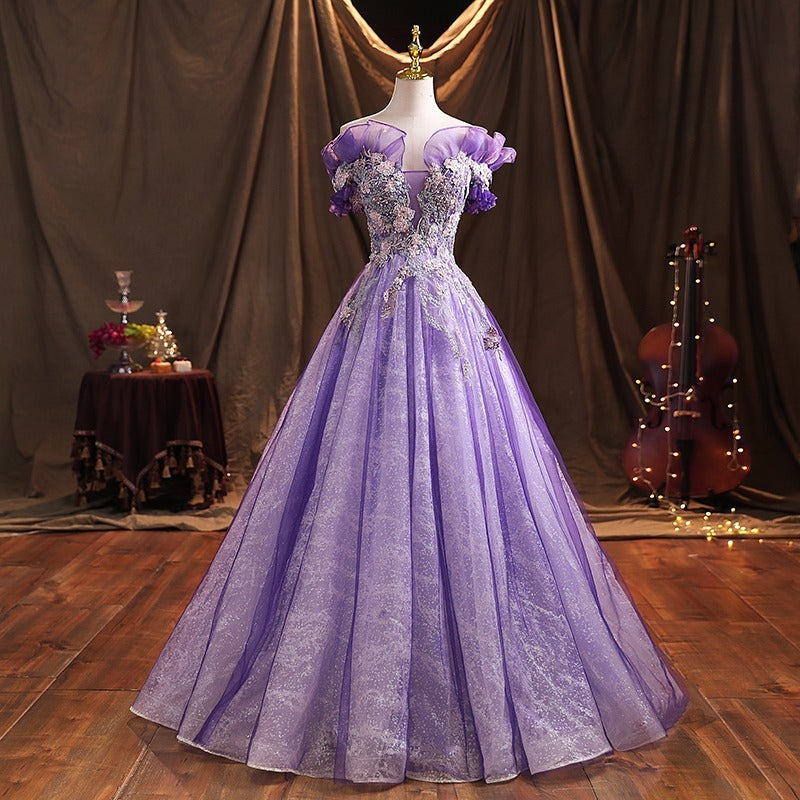 Elegant Solo Performance Dress