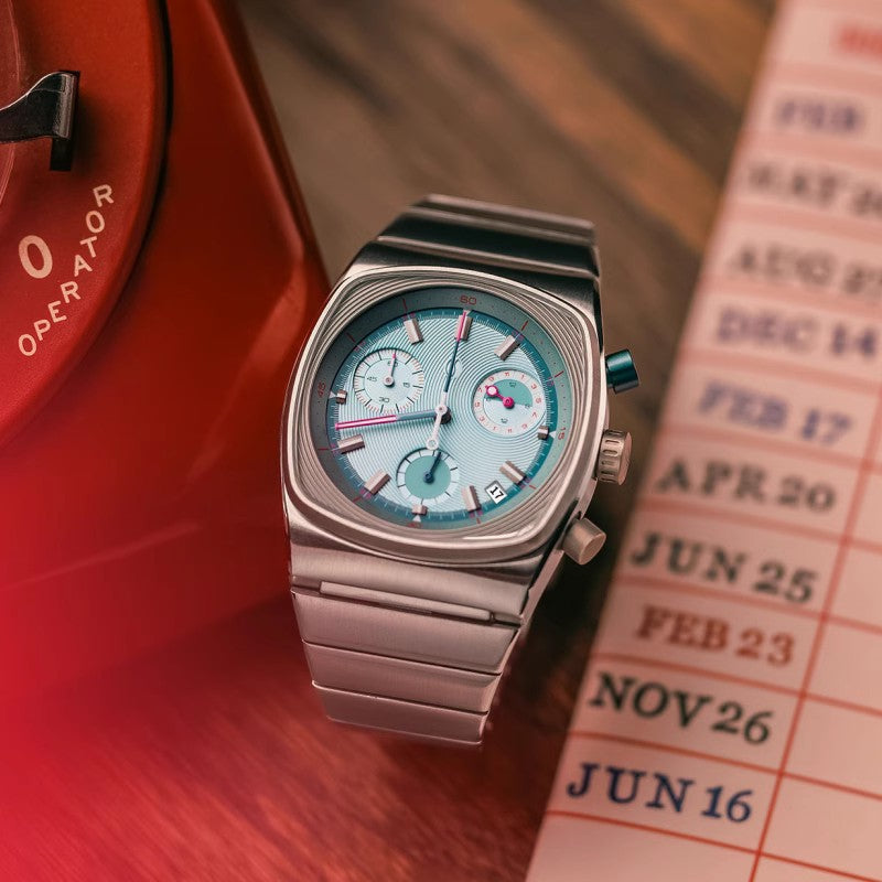 Men’s Six-Hand Mechanical Watch
