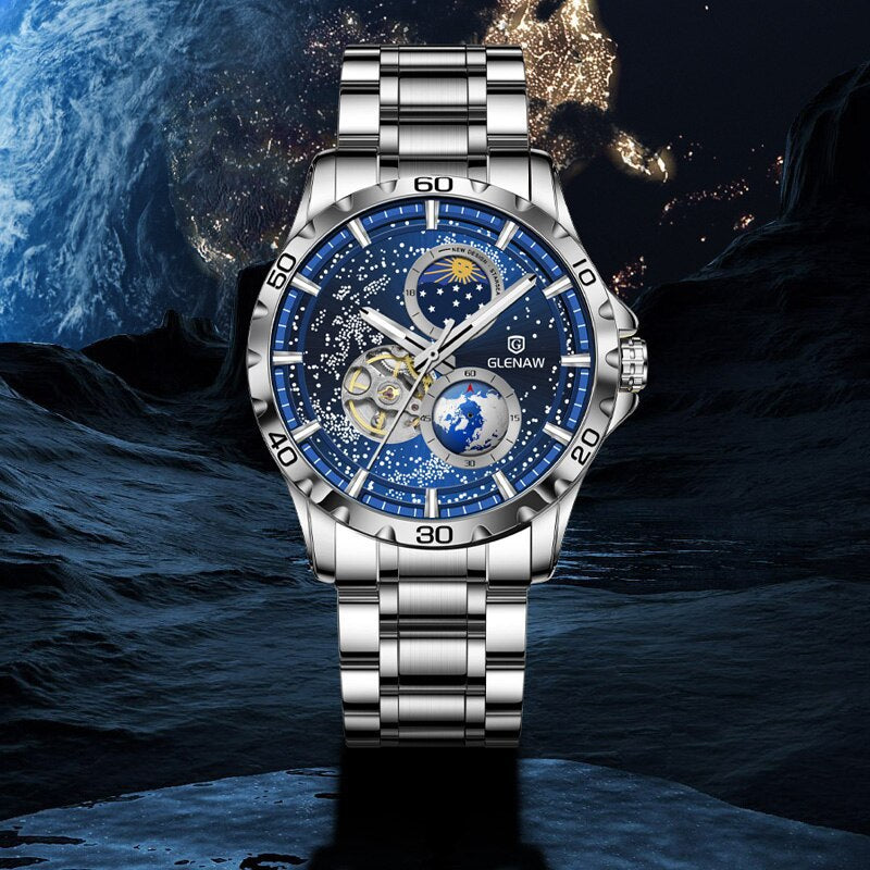 Men’s Stainless Steel Quartz Watch