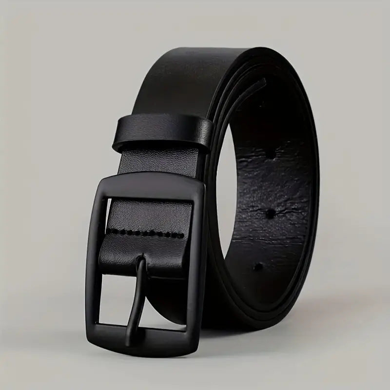 Men Business Trousers Jeans Belt