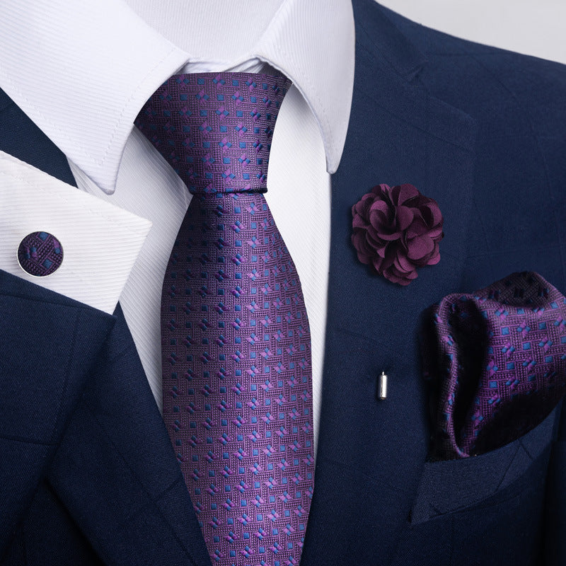 Men's Tie & Pocket Square Set