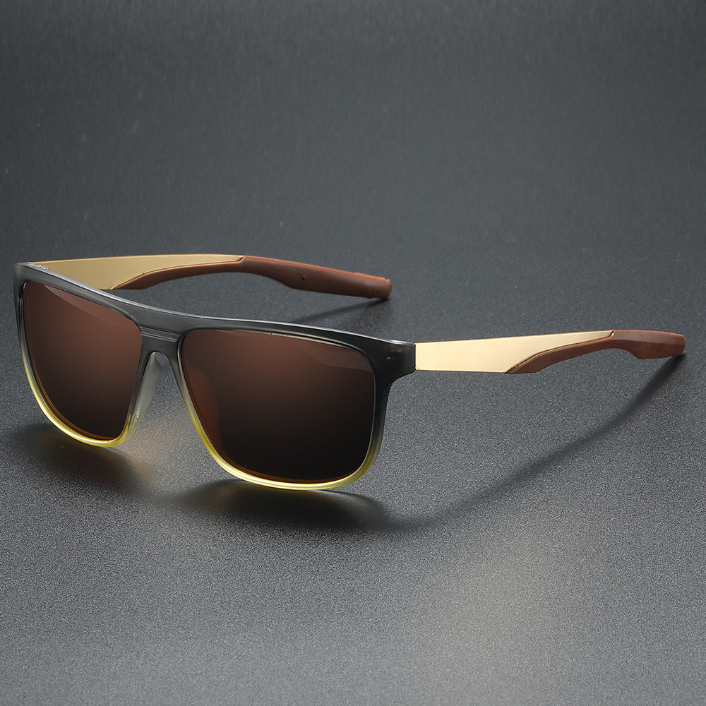 Men's Polarized Metal Sunglasses