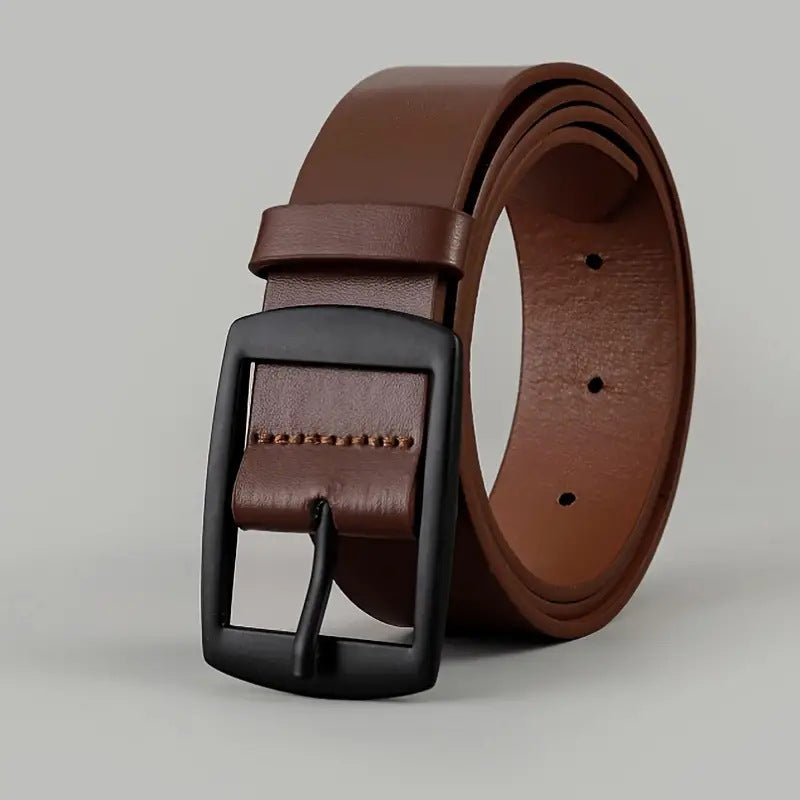 Men Business Trousers Jeans Belt