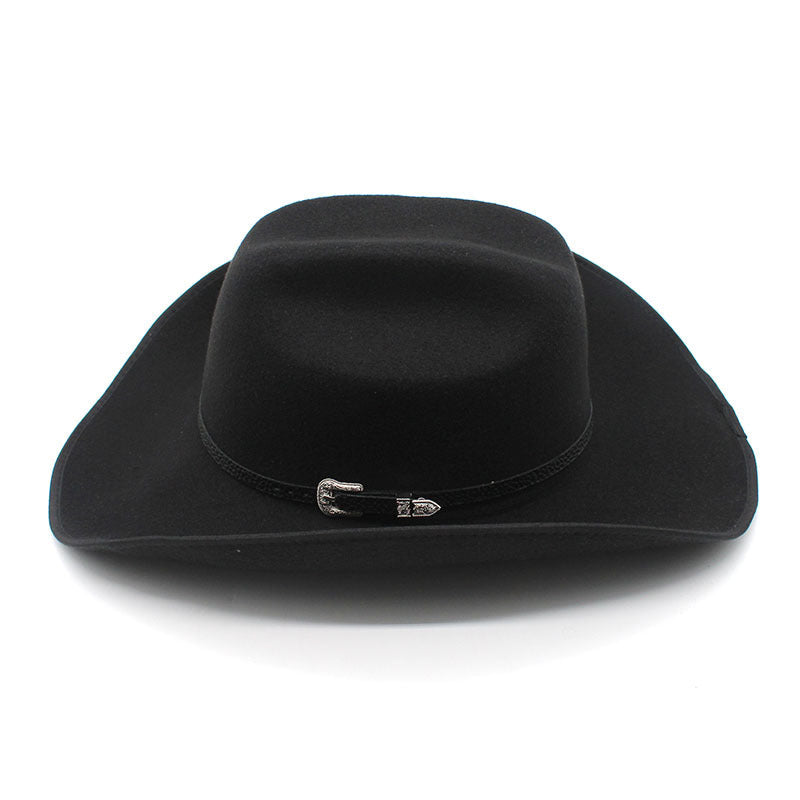 Punk Wide Brim Western Hat