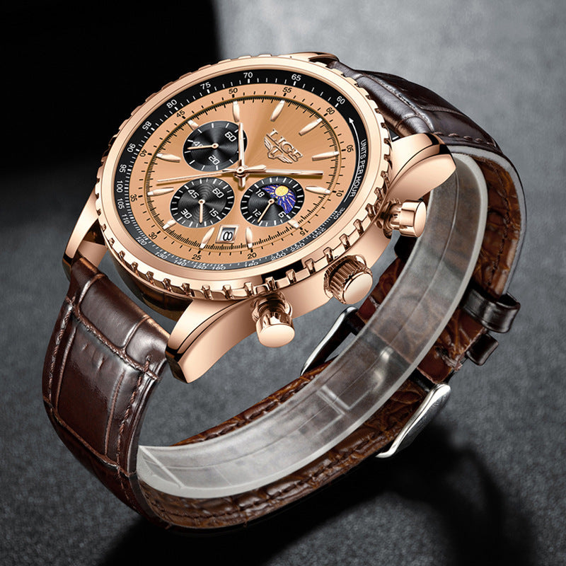 Men’s Multifunctional Waterproof Watch