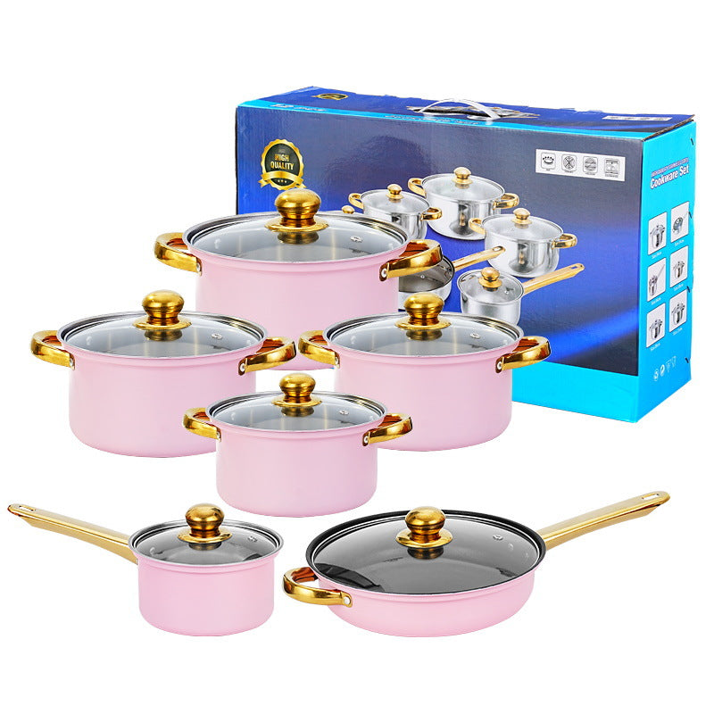 Royal Gold Cookware Set