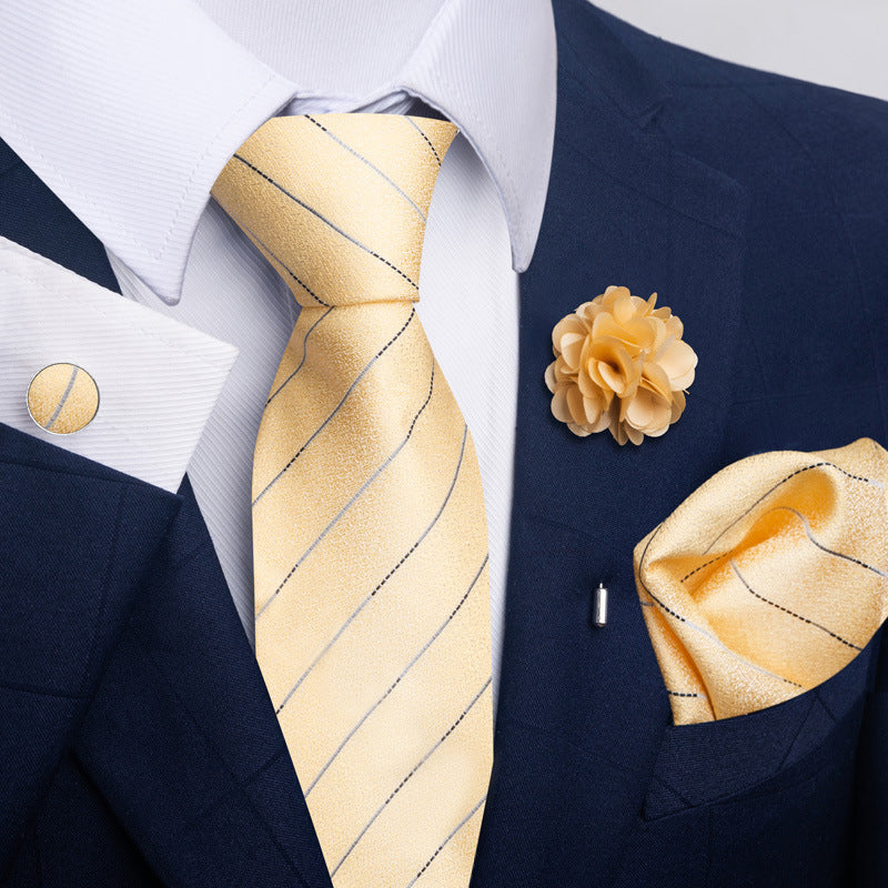 Men's Tie & Pocket Square Set