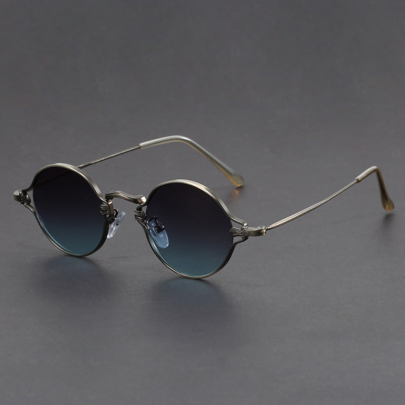 Retro American Style Round Sunglasses