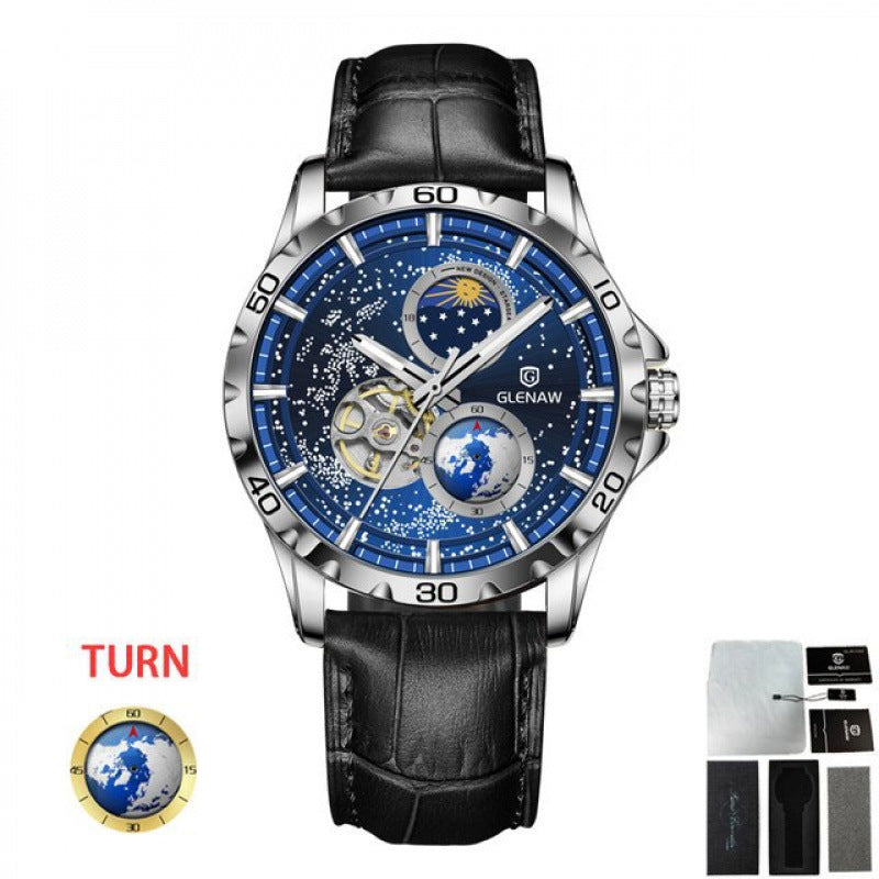 Men’s Stainless Steel Quartz Watch