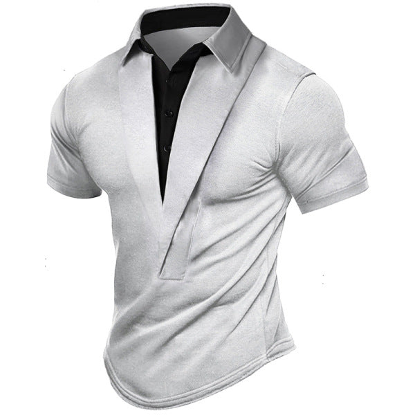 Plus Size Summer Outdoor Retro Shirt