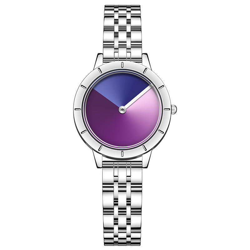 Gradient Dial Women's Quartz Watch
